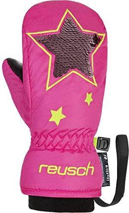 Reusch Baby Halley R-TEX XT rękawice środkowe, Knockout różowe/Safety Yellow, I