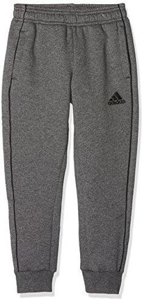 Adidas Dziecięce Uniseks CORE18 SW Spodnie Treningowe, Dark Grey Heather/Black, 140