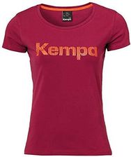 Zdjęcie Kempa dziewczęcy T-shirt graficzny czerwony Deep Rot 140 - Rzeszów