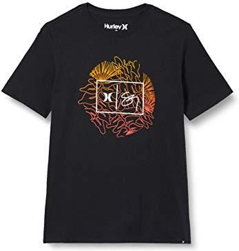 Hurley chłopięcy B Sigane Wailehua T-Shirt czarny czarny M