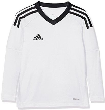 adidas Revigo 17 chłopięca koszulka bramkarska, biały/czarny, 128