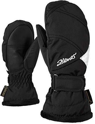 Ziener LIA GTX MITTEN GIRLS glove junior rękawiczki narciarskie, czarne, 7,5 (XL)