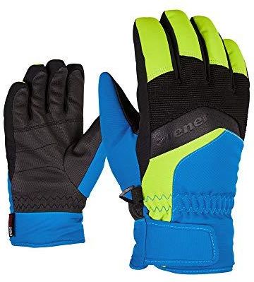 Ziener Chłopięce LABINO AS(R) Glove junior rękawice narciarskie/sporty zimowe, wodoszczelne, oddychające, kolor niebieski (Persian Blue), 6