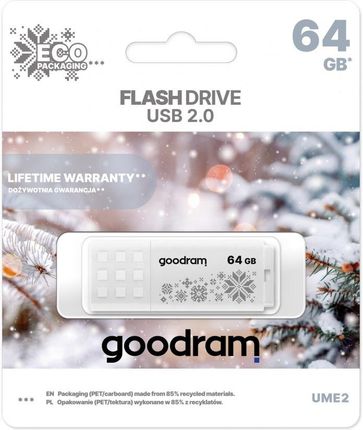 Pendrive Goodram USB 2.0 64GB edycja zimowa Goodram