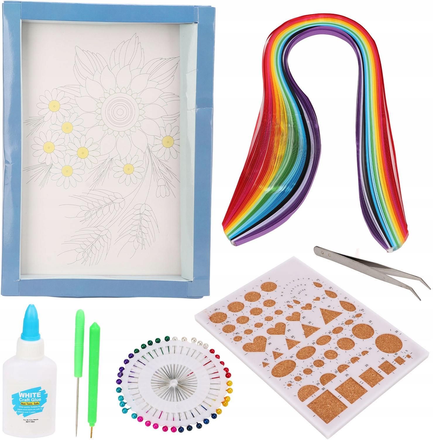 Zestaw pasków do quillingu 126szt Quilling Ceny i opinie Ceneo.pl