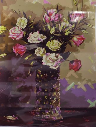 Obraz Malowania Po Numerach Bukiet kwiatów