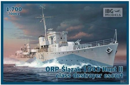 Ibg Orp Ślązak 1943 Hunt II Class Destroyer 1:700