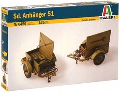 Zdjęcie Italeri 6450 Sd. Anhanger 51 przyczepa na amunicję - Garwolin