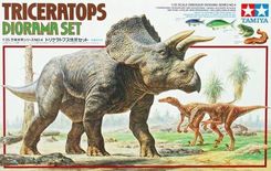 Zdjęcie Dinozaury Triceratops Diorama 1:35 Tamiya 60104 - Sępopol