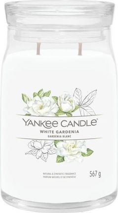 Yankee Candle Signature White Gardenia Świeca Duża 567g