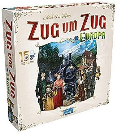 Asmodee Days of Wonder Zug um Zug - Europa (wersja niemiecka)