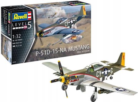 Revell 03838 1:32 P-51D-15-NA Mustang Late Version