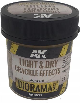 Light & Dry Crackle E. by AK-Interactive New