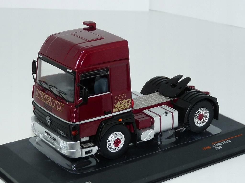 ixo 1/43 ルノー R420 1986 ダークレッド