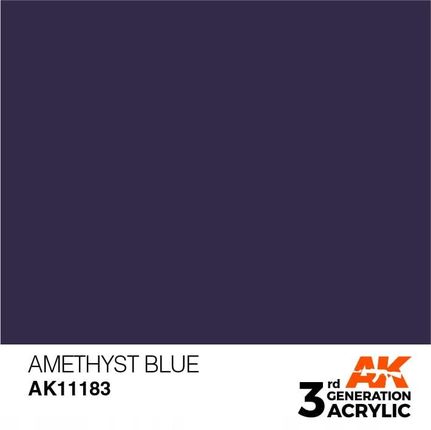 Ak Interactive 11183 Farba akrylowa Amethyst Blue