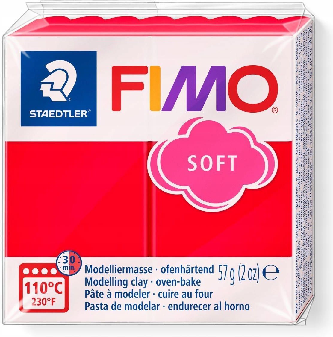 Modelina Fimo Soft 57g 24 Czerwony Ceny I Opinie Ceneopl 