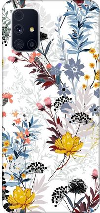 Etui Do Samsung Galaxy M31S Floral Kwiaty