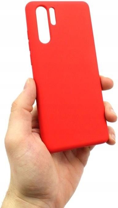 Huawei P30 Custodia In Silicone Originale – Accessorio Ufficiale, Rosso, Morbida E Resistente