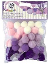 Zdjęcie Pompony dekoracyjne 20mm Lawendowe pole Astra - Mińsk Mazowiecki