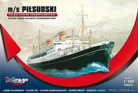 M/s Piłsudski statek transatlantycki 1/500 Mirage