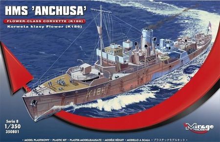 Model do Sklejania Statek Hms "Anchusa"