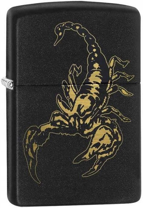 Zippo Emblème Scorpion On The Wall - Street Chrome