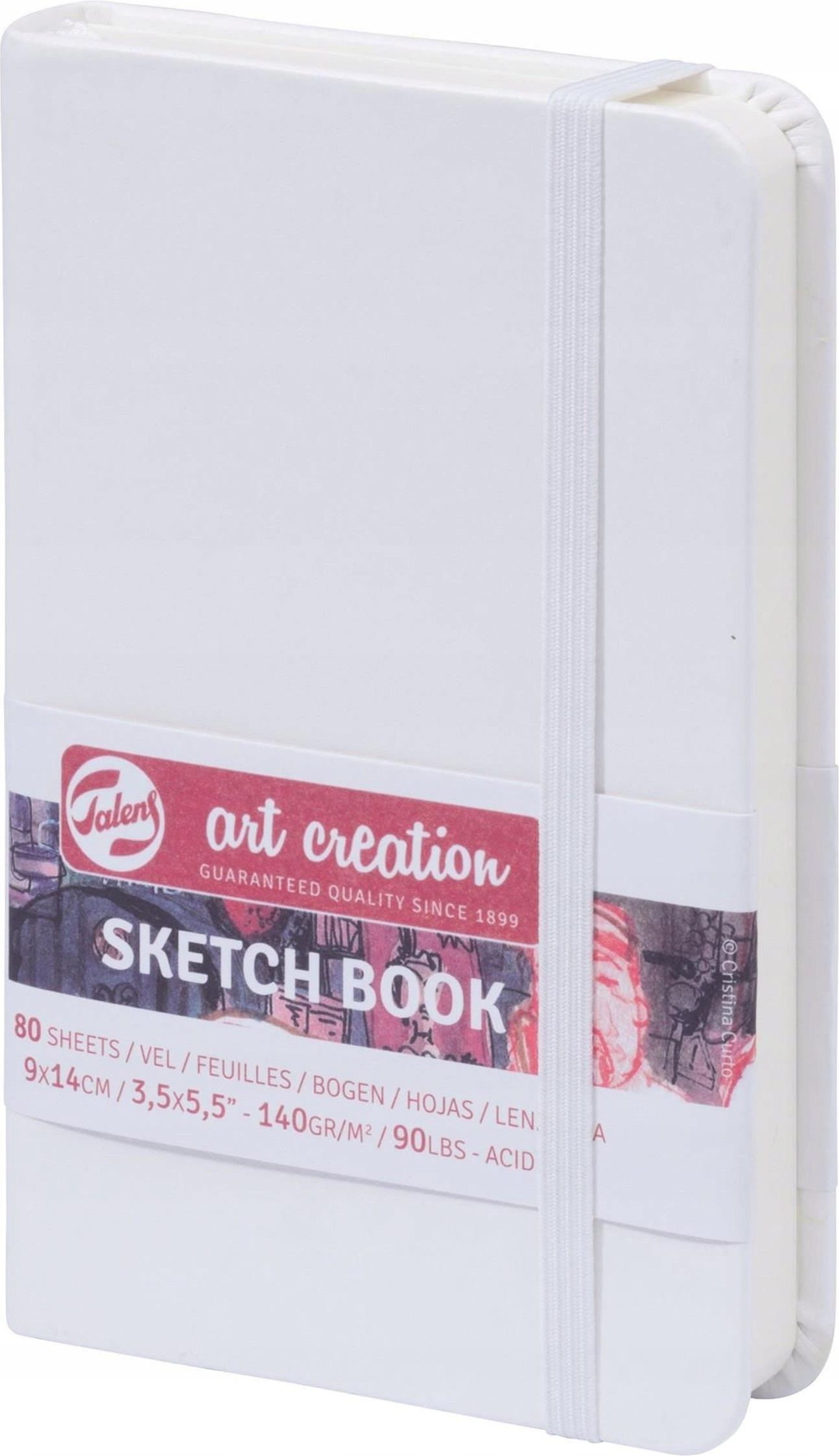 Talens Art Creation Sketchbook Art Deco | 13 x 21 cm, 140 g, 80 fogli