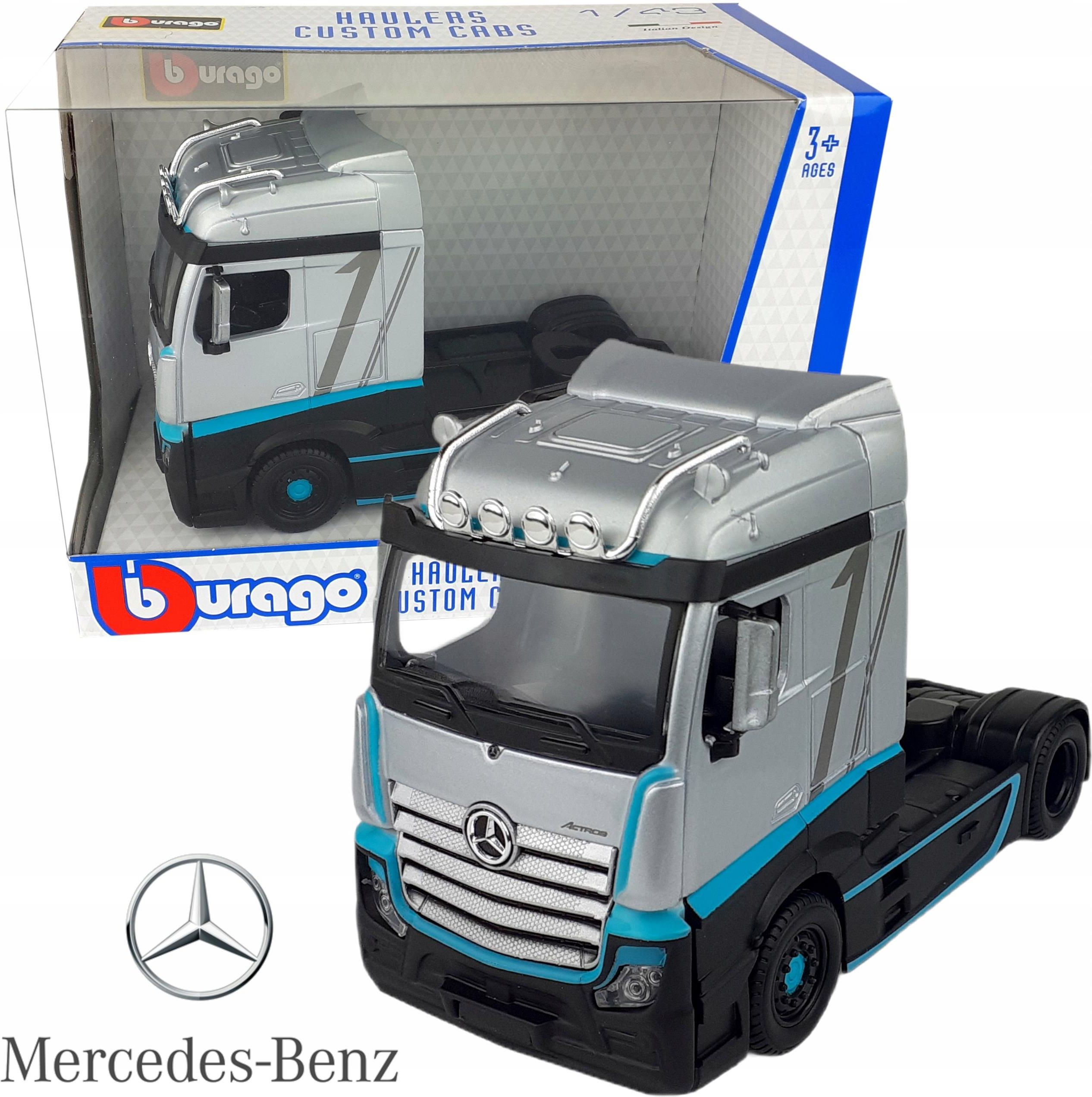 Mercedes Actros MP4 gris 1/43 | Ixo models (TR124.22 | IXOTR124