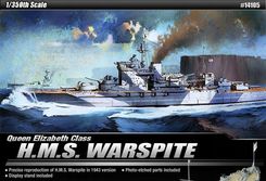 Zdjęcie Academy 14105 1:350 H.m.s. Warspite - Szczecin