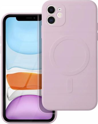 Futerał Silicone Mag Cover Do Iphone 11 Różowy