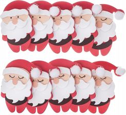 Zdjęcie Naklejki 3d z pianki Mikołaje 10 szt - Piechowice