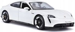 Zdjęcie Porsche Taycan Turbo S biały 1:24 Bburago 18-21098 - Tychy