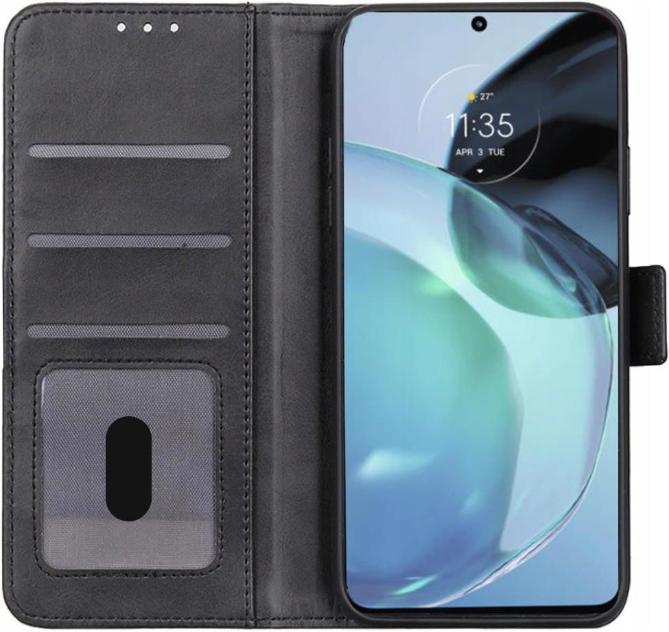 Dipinta Wallet Phone Case per Moto G72 Custodia a Libro Chiusura