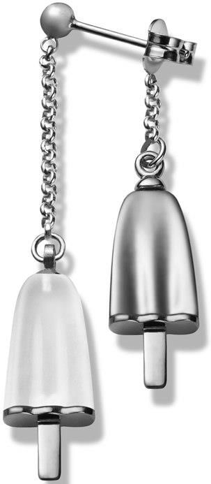 Iyé Biyé Jewels – Orecchini A Cerchio In Argento 925 Per Donna – Finitura Lucida, Love Trepadores, Regalo Con Astuccio