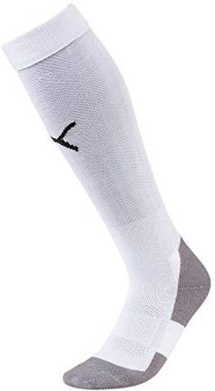 Puma Mężczyźni Team Liga Socks Core Skarpety, Biały / Szary (Puma White / Puma Black), Rozmiar S / L