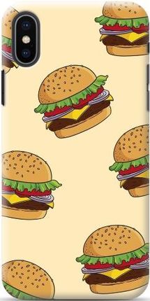 Vegacom Etui Case Samsung J6 Plus 2018 Jedzenie Burger
