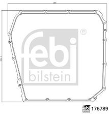 Febi Bilstein Uszczelka Miski Automatycznej Skrzyni Biegów 176789