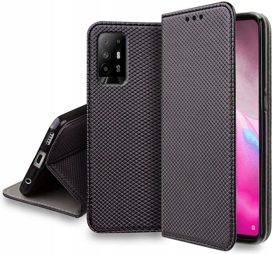 Cover In Pelle Per Oppo A94 5G / Reno 5Z 5G, Portafoglio Con Slot Carte E Cavalletto, Chiusura Magnetica, Verde - 3