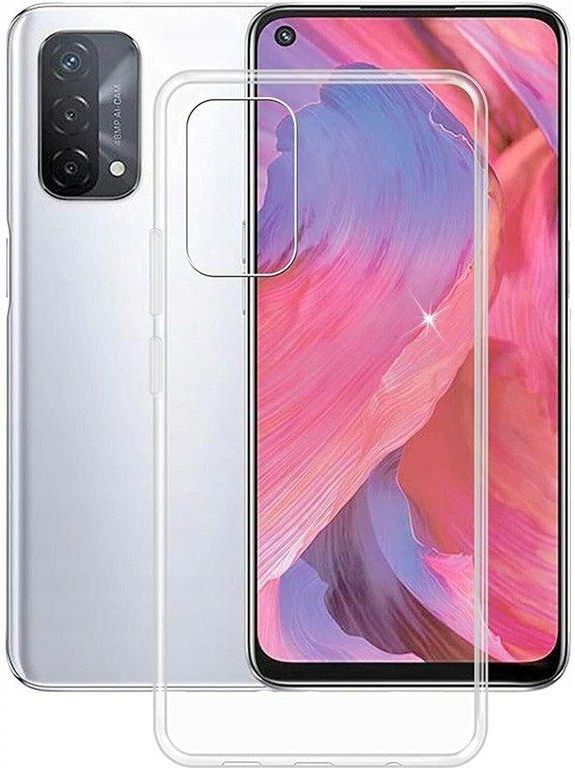 Custodia Oppo A74 5G | Flusso Rosa | Custodia morbida
