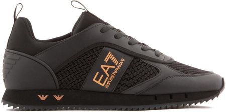 Sneakersy Ea7 Emporio Armani Blk & Wht Laces X8X027Xk050S297 – Czarny