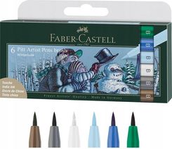 Zdjęcie Pisaki Pitt Artist Winter zima 6 szt Faber-Castell - Ujazd