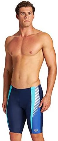 Costume Uomo Arena Threefold Jammer - Pantaloncino Nuoto - Cloro Resistente, UPF 50+ - Nero - Foto 10