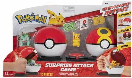 Pokemon Playset Pokémon Surprise Attack Game 10 Części
