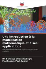 Une Introduction ? La Modélisation Mathématique Et ? Ses Applications ...