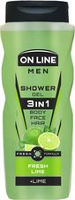 Zdjęcie On Line Men Fresh Lime Żel Pod Prysznic 3W1 Męski 410ml - Wojcieszów