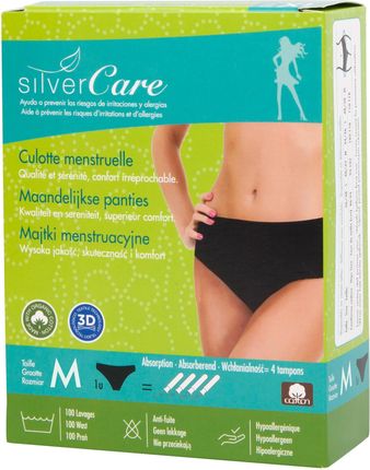Silvercare Bawełniane Majtki Menstruacyjne R. M 1 Para