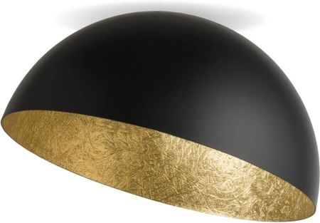 Sigma Sufitowa Lampa Kuchenna Sfera Nad Stół Czarna Złota (32472)