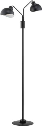 Sigma Podłogowa Lampa Stojąca Roy Do Salonu Nowoczesna Czarna (50328)