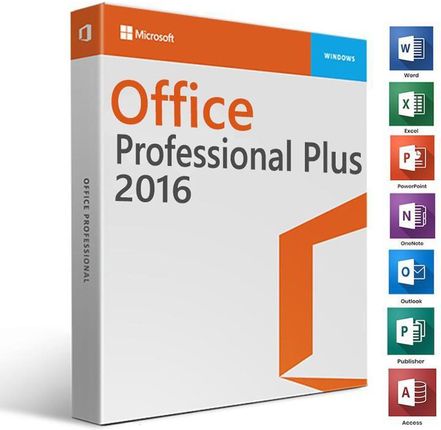 Microsoft Office 2016 Professional Plus (Cyfrowy Klucz Licencyjny) (MSO2016PPTEL)