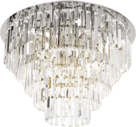 Maxlight Sufitowa Lampa Sypialniana Monaco Crystal Nad Łóżko Chrom (C0225)